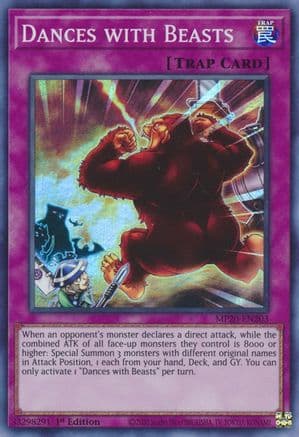 Dances with Beasts [MP20-EN203] Super Rare