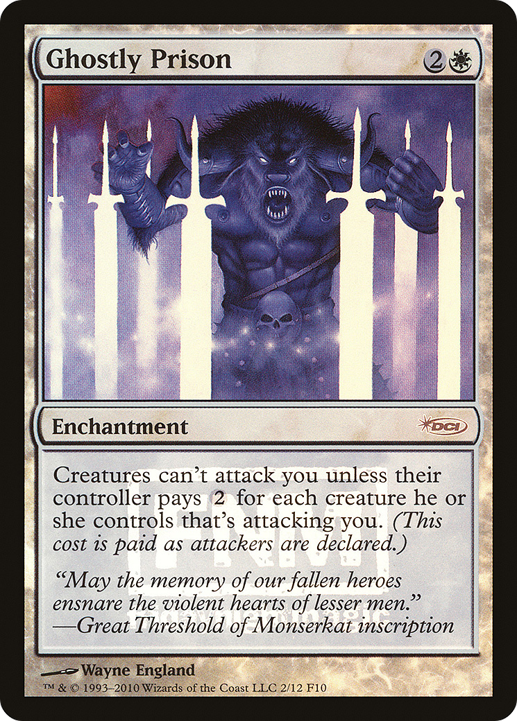 Ghostly Prison [Friday Night Magic 2010]