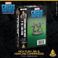 Marvel Crisis Protocol Miniatures Game | Nick Fury, SR. & Howling Commandos