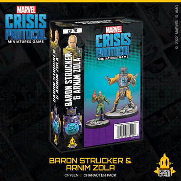 Marvel Crisis Protocol Miniatures Game | Baron Strucker & Arnim Zola