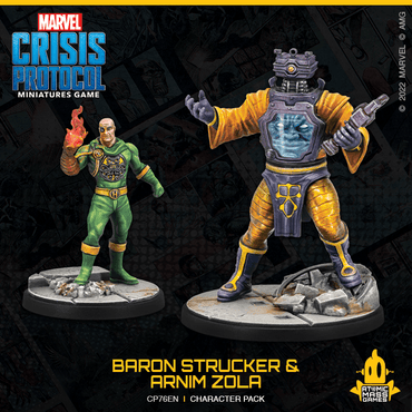 Marvel Crisis Protocol Miniatures Game | Baron Strucker & Arnim Zola