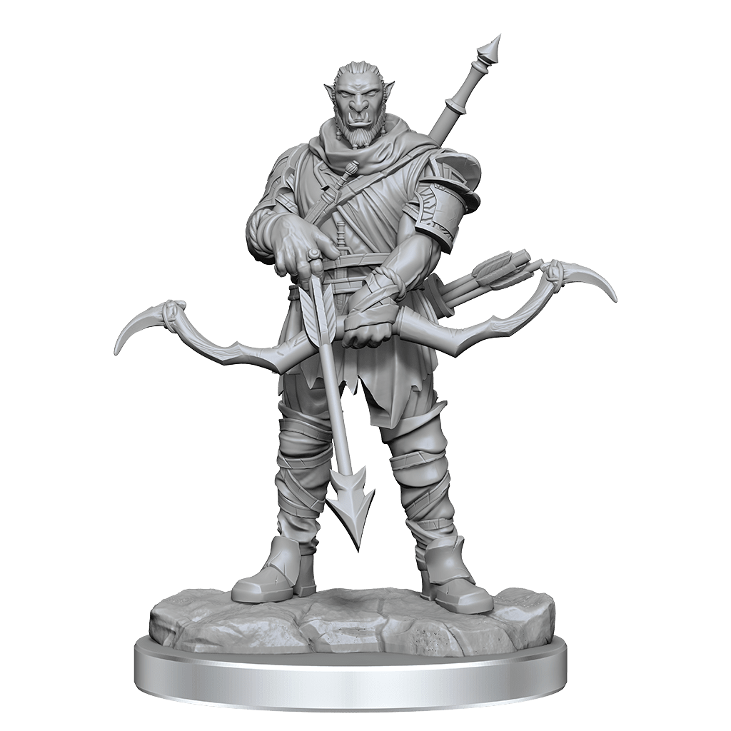 D&D Nolzurs Marvelous Unpainted Miniatures Orc Ranger Male