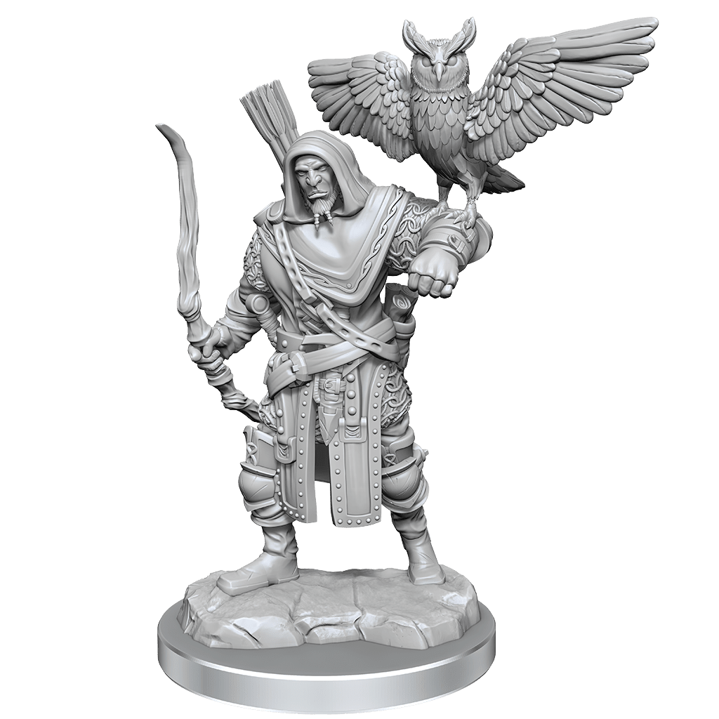 D&D Nolzurs Marvelous Unpainted Miniatures Orc Ranger Male