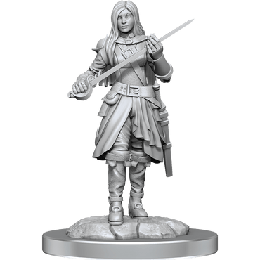 D&D Nolzurs Marvelous Unpainted Miniatures Half-Elf Rogue Female