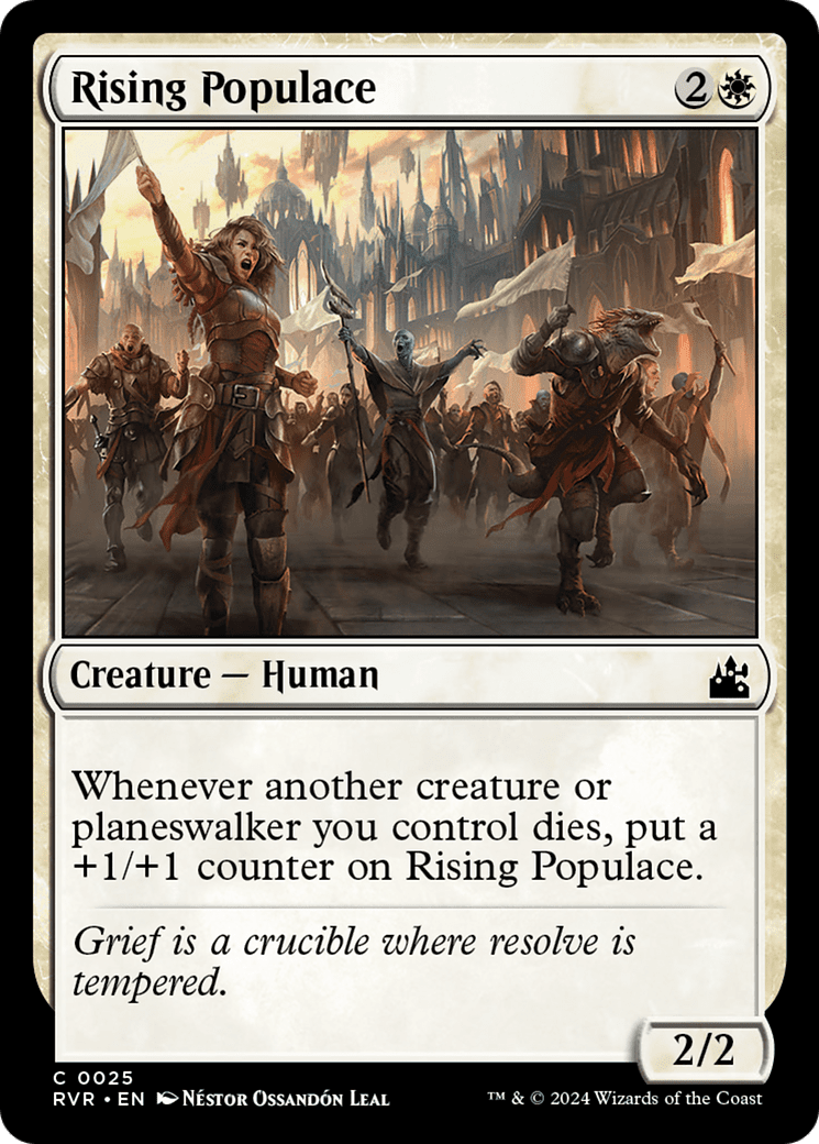 Rising Populace [Ravnica Remastered] Foil