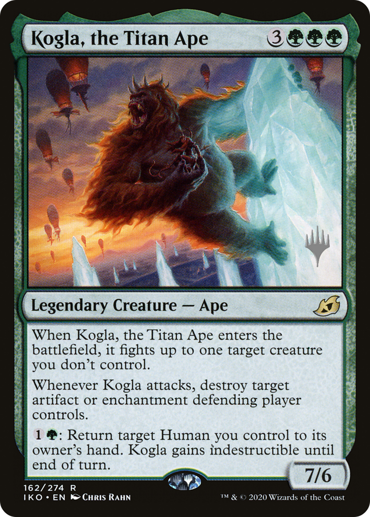 Kogla, the Titan Ape (Promo Pack) [Ikoria: Lair of Behemoths Promos] Foil