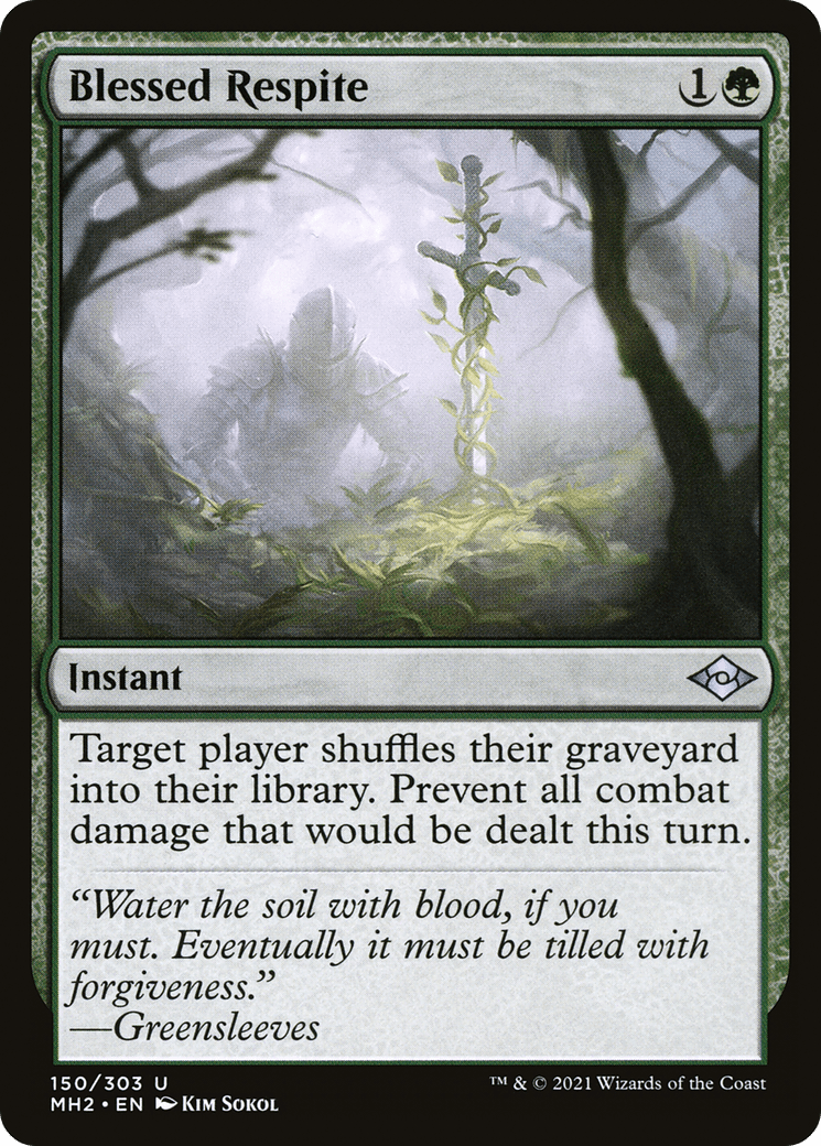 Blessed Respite [Modern Horizons 2] Foil