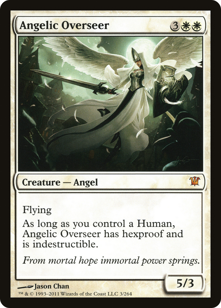 Angelic Overseer [Innistrad] Foil