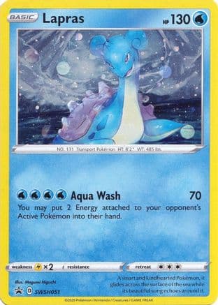 Lapras SWSH051/307 - SWSH Sword & Shield Promo Cards Holofoil