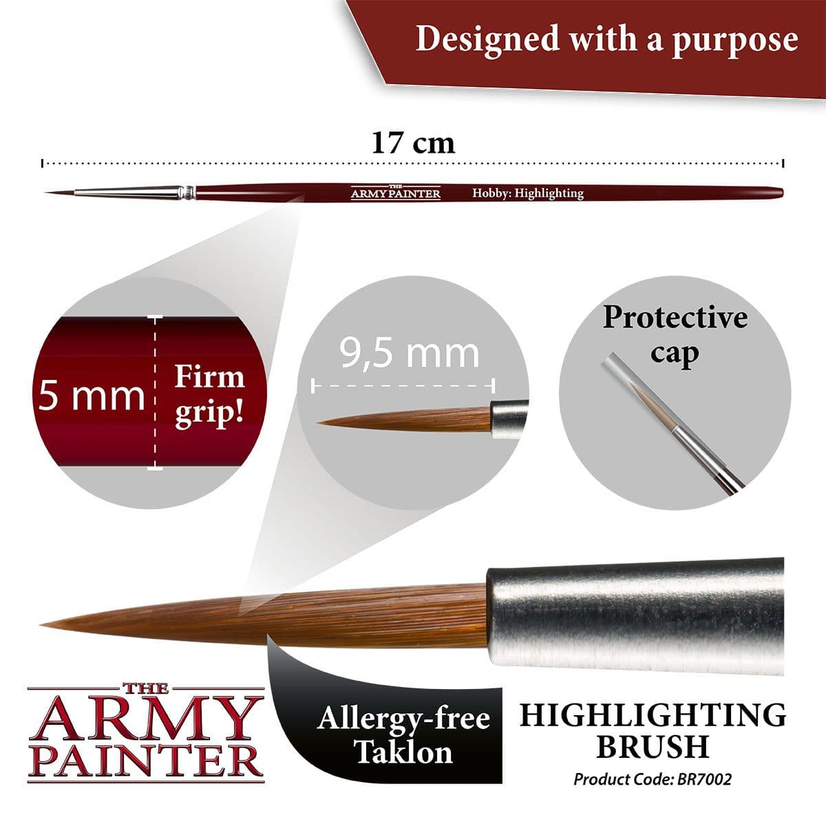 The Army Painter | Brushes | Hobby: Highlighting Brush