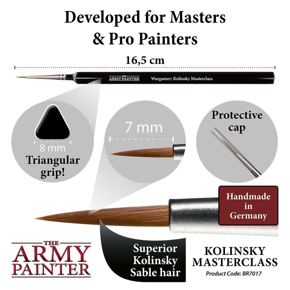 The Army Painter | Brushes | Wargamer: Kolinsky Masterclass Brush