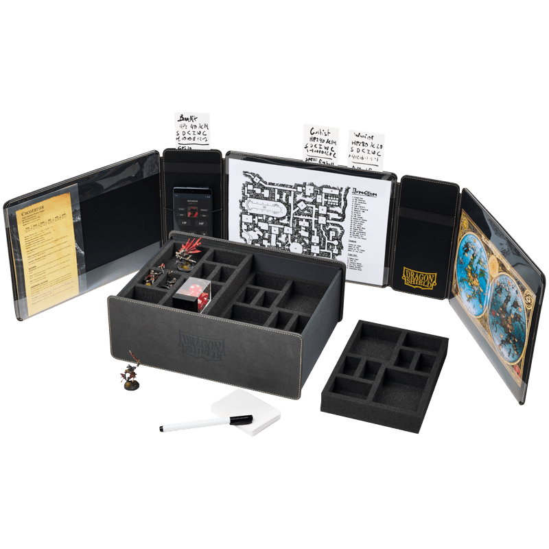 Dragon Shield | RPG Game Master Companion | Iron Grey