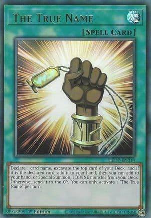 The True Name [LED7-EN014] Ultra Rare