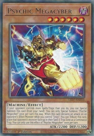 Psychic Megacyber [LED7-EN033] Rare