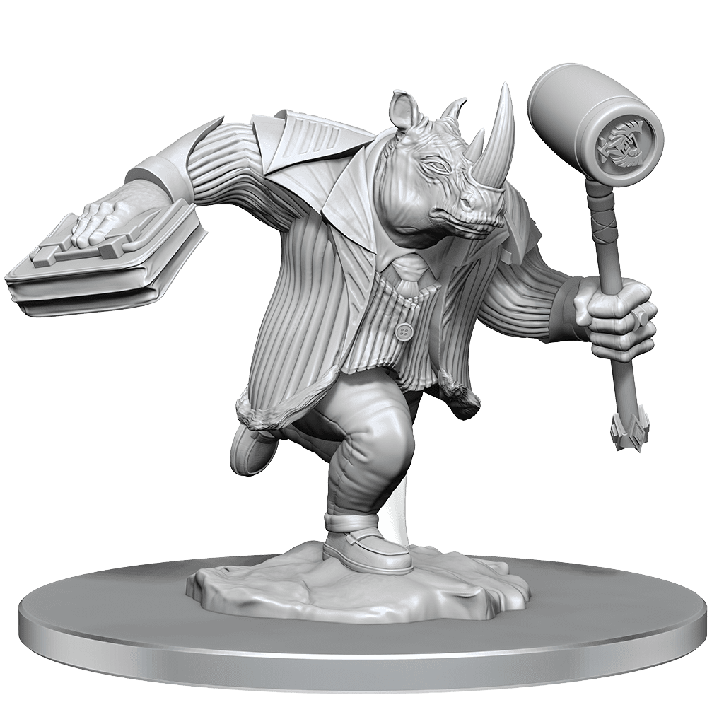 Magic: The Gathering Miniatures | Freelance Muscle and Rhox Pummeler