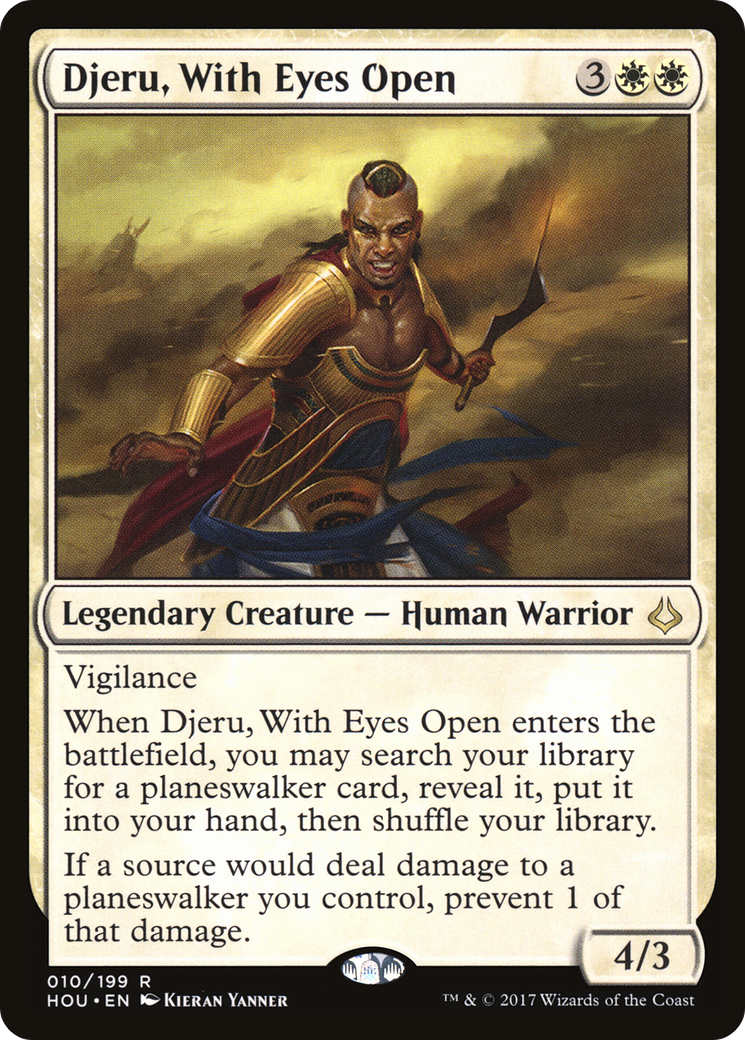Djeru, With Eyes Open [Hour of Devastation] Foil