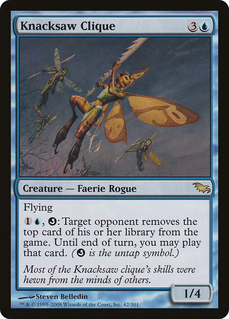 Knacksaw Clique [Shadowmoor] Foil