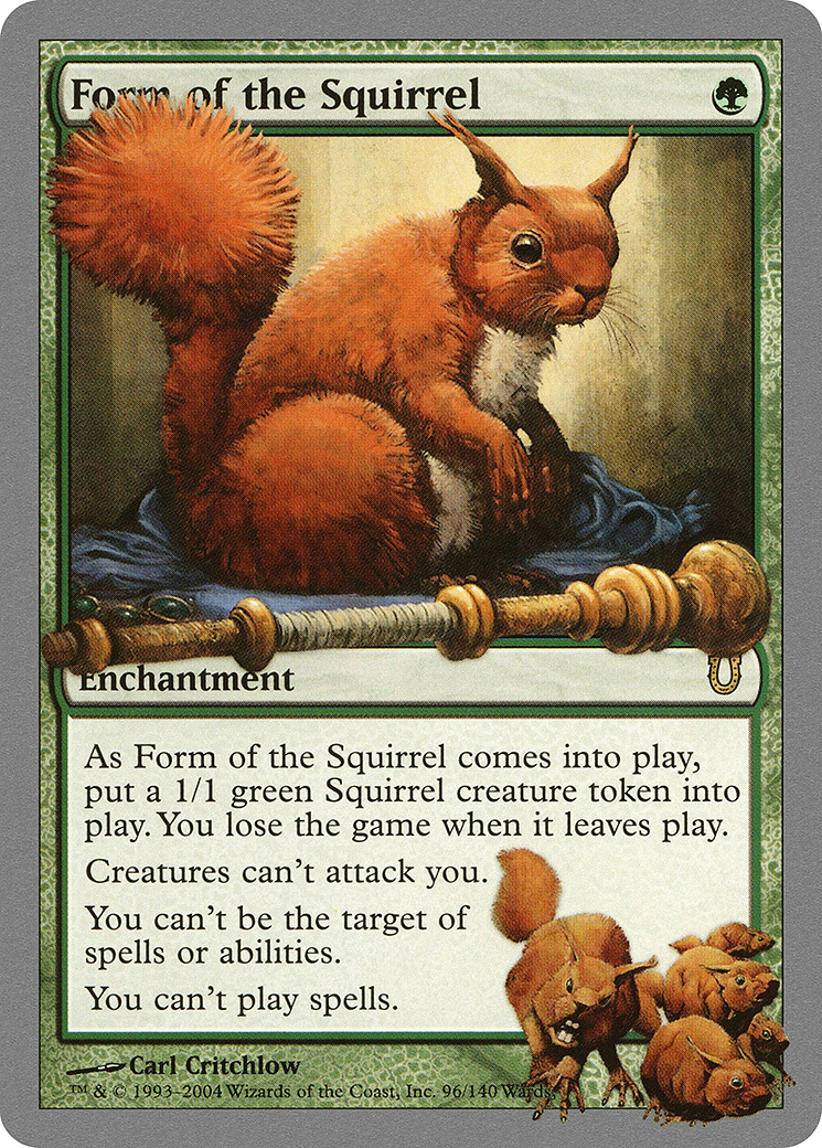 Form of the Squirrel [Unhinged] Foil