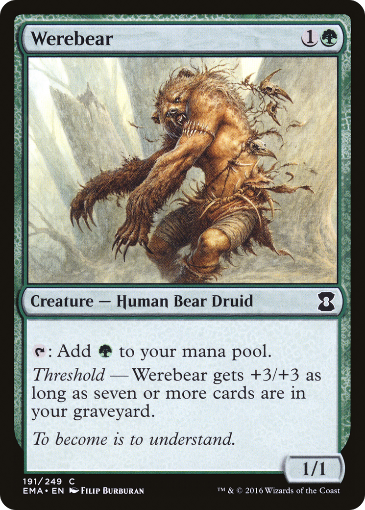Werebear [Eternal Masters] Foil