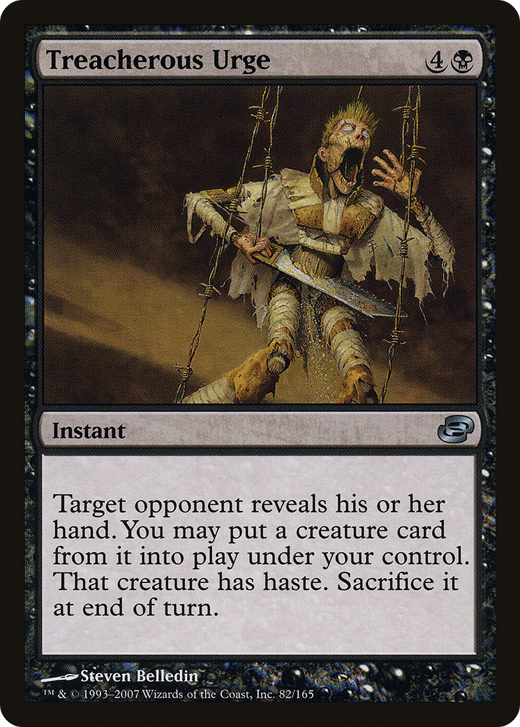Treacherous Urge [Planar Chaos] Foil