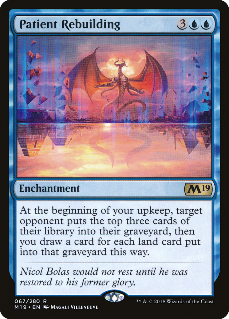 Patient Rebuilding [Core Set 2019] Foil
