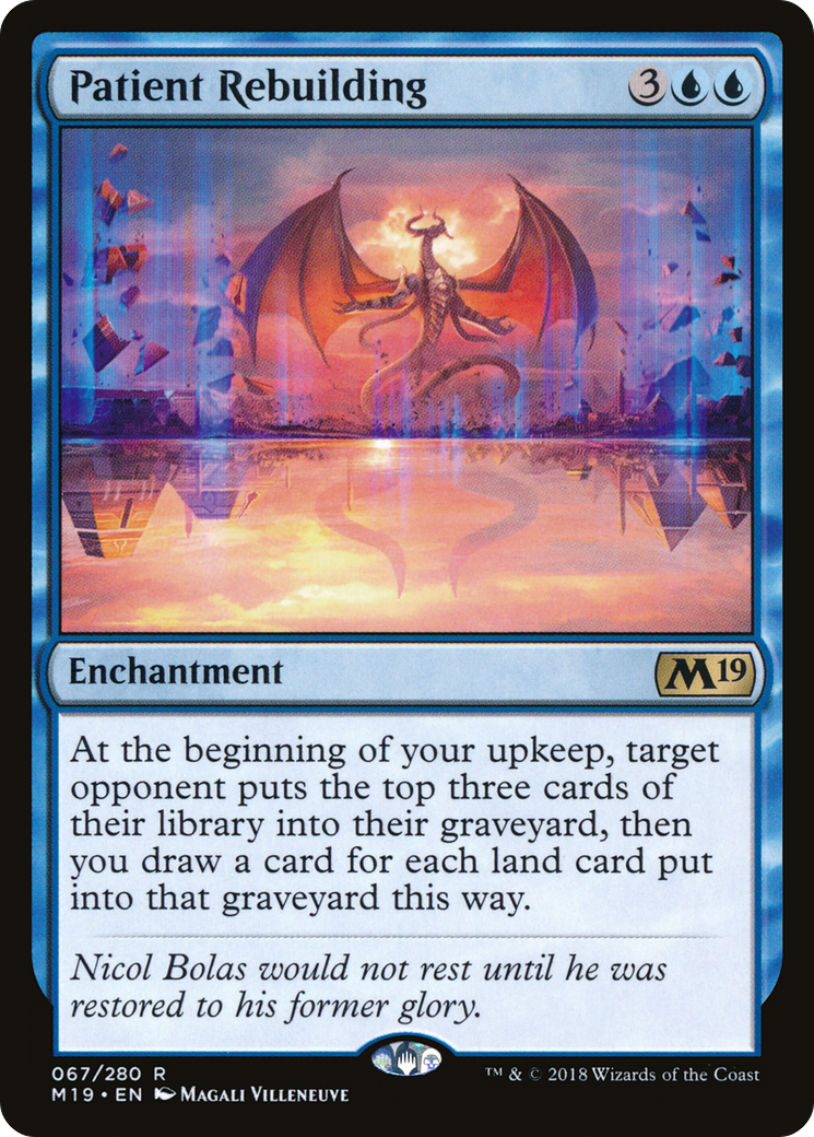 Patient Rebuilding [Core Set 2019] Foil