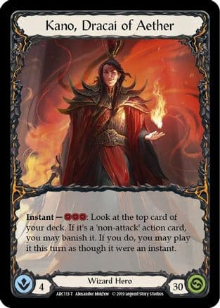 Kano, Dracai of Aether // Nebula Blade (ARC113) - Arcane Rising