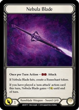 Nebula Blade // Viserai, Rune Blood (ARC077) - Arcane Rising
