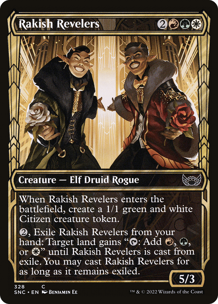 Rakish Revelers (Showcase Golden Age) [Streets of New Capenna] Foil
