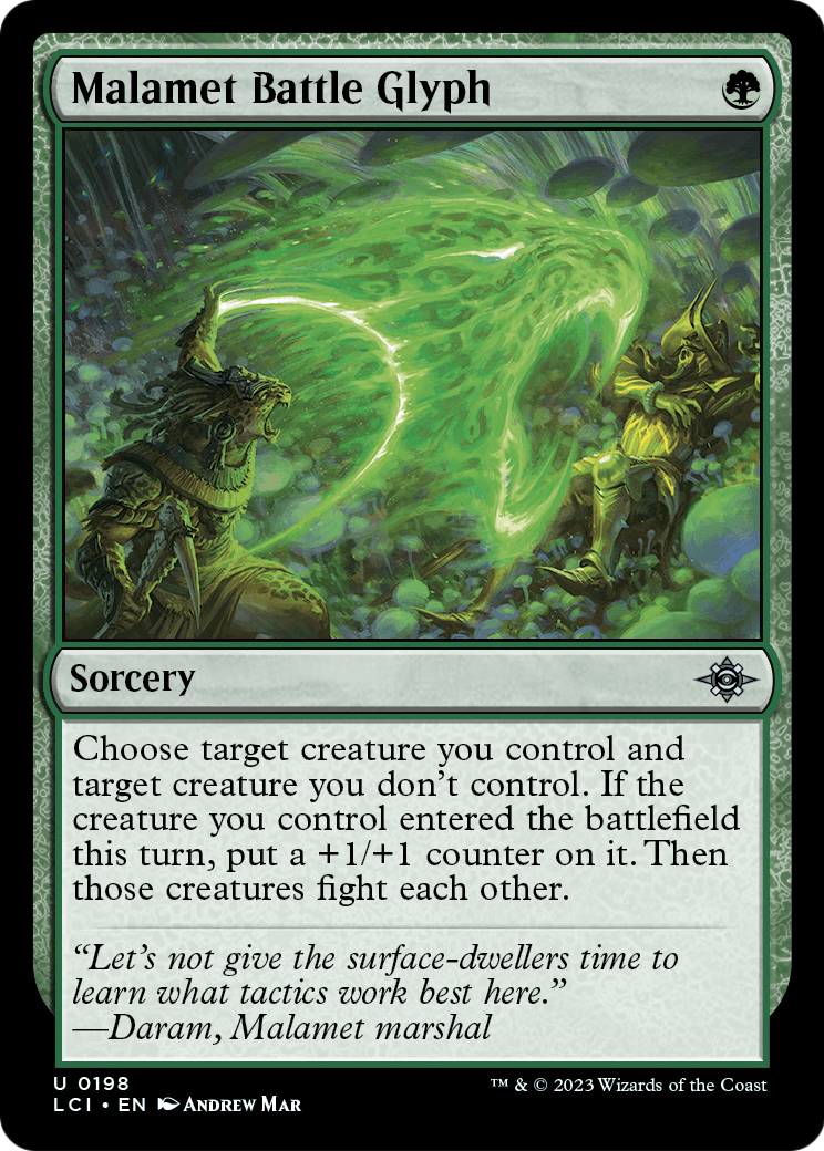Malamet Battle Glyph [The Lost Caverns of Ixalan] Foil