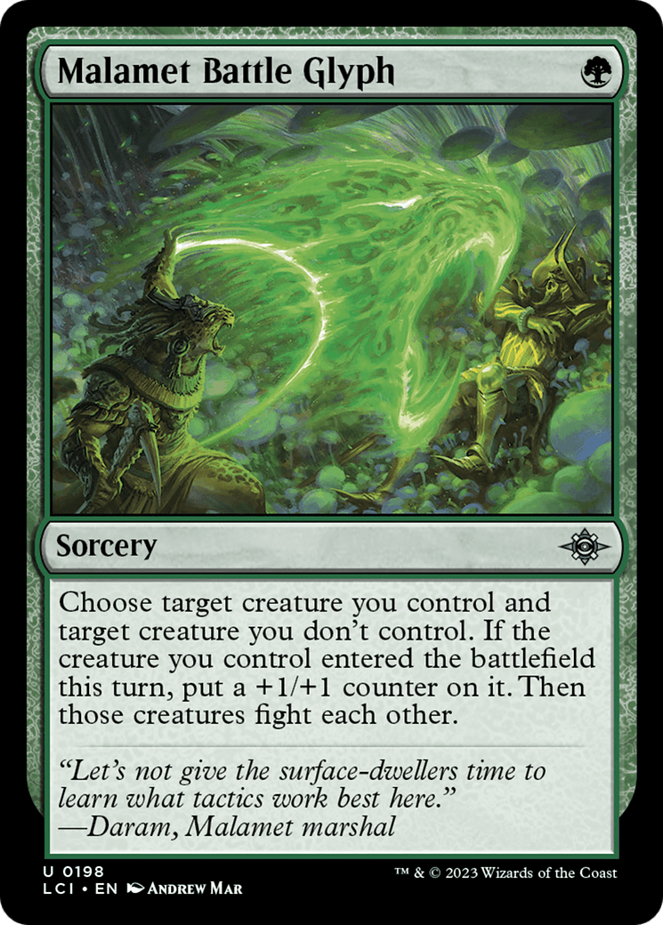Malamet Battle Glyph [The Lost Caverns of Ixalan] Foil