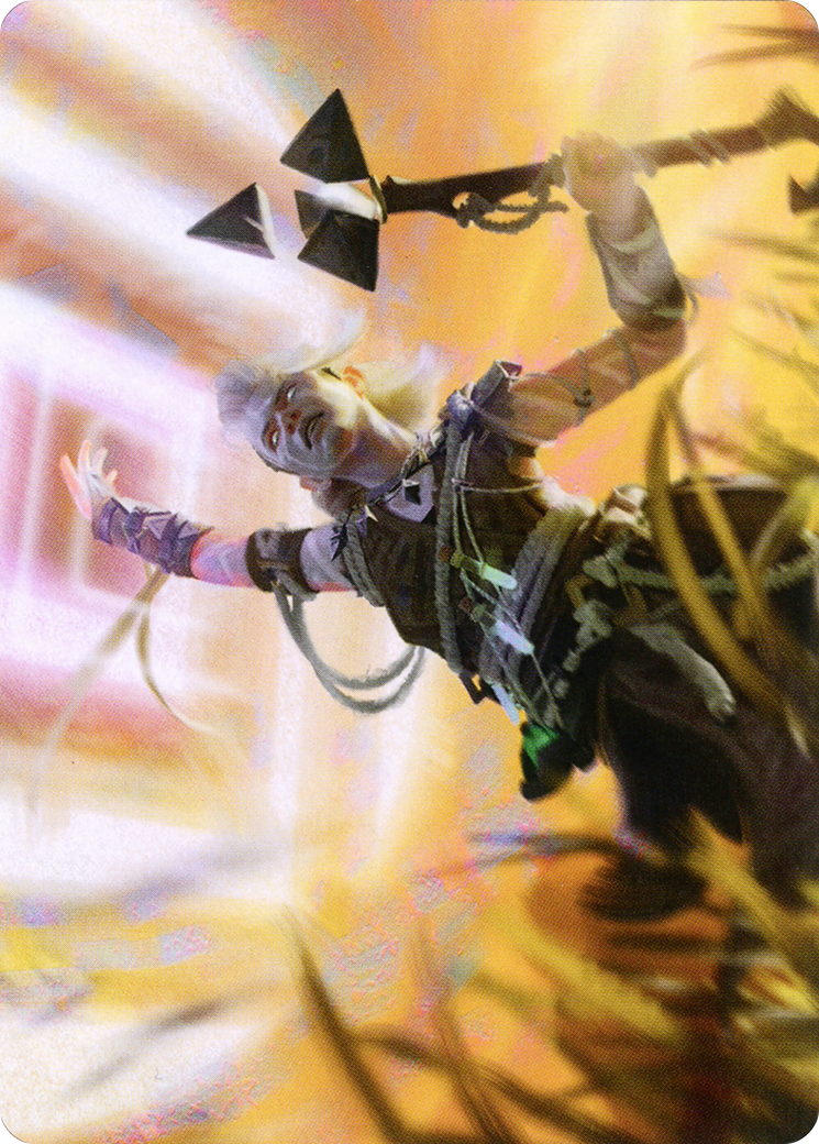 Kor Celebrant // Kor Celebrant (AZNR-041) - Zendikar Rising Art Series (Borderless)
