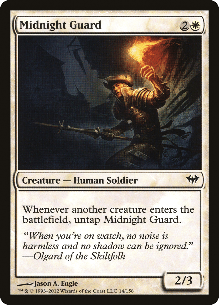 Midnight Guard [Dark Ascension] Foil