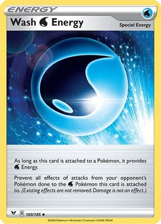 Wash Water Energy 165/185 - SWSH04 Vivid Voltage Reverse Holofoil