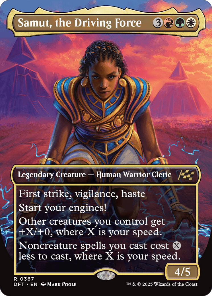 Samut, the Driving Force |  Foil (367) [Aetherdrift]