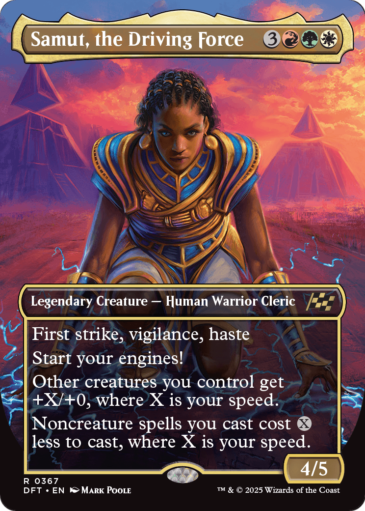 Samut, the Driving Force |  Foil (367) [Aetherdrift]