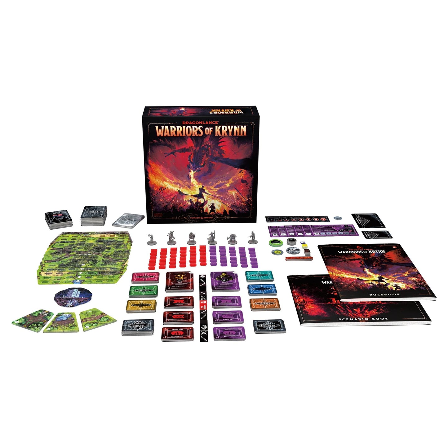 D&D | Dragonlance: Warriors of Krynn (Board Game)