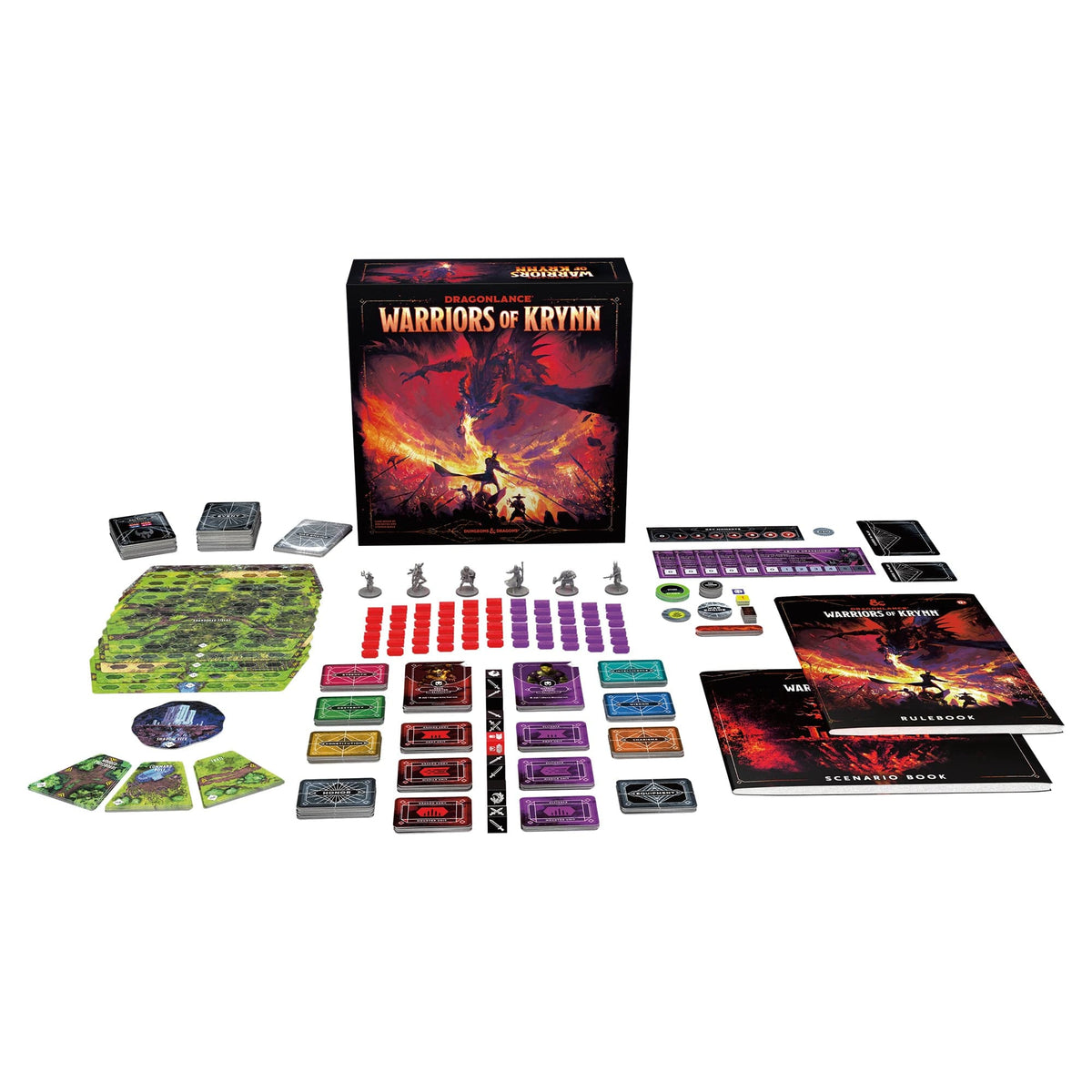 D&D | Dragonlance: Warriors of Krynn (Board Game)