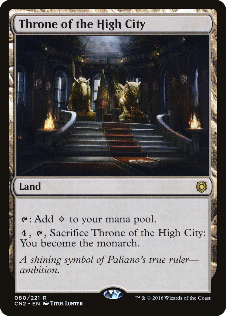 Throne of the High City [Conspiracy: Take the Crown] Foil
