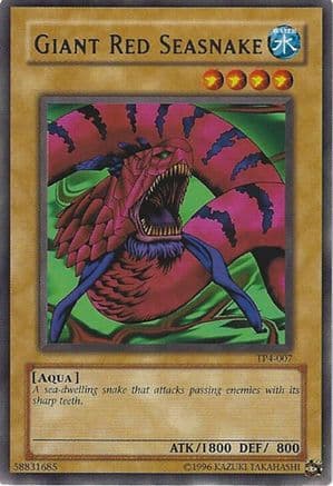 Giant Red Seasnake [TP4-007] Rare