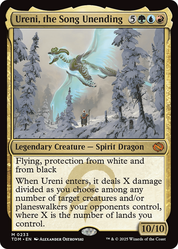 Ureni, the Song Unending (233) [Tarkir: Dragonstorm]  Foil