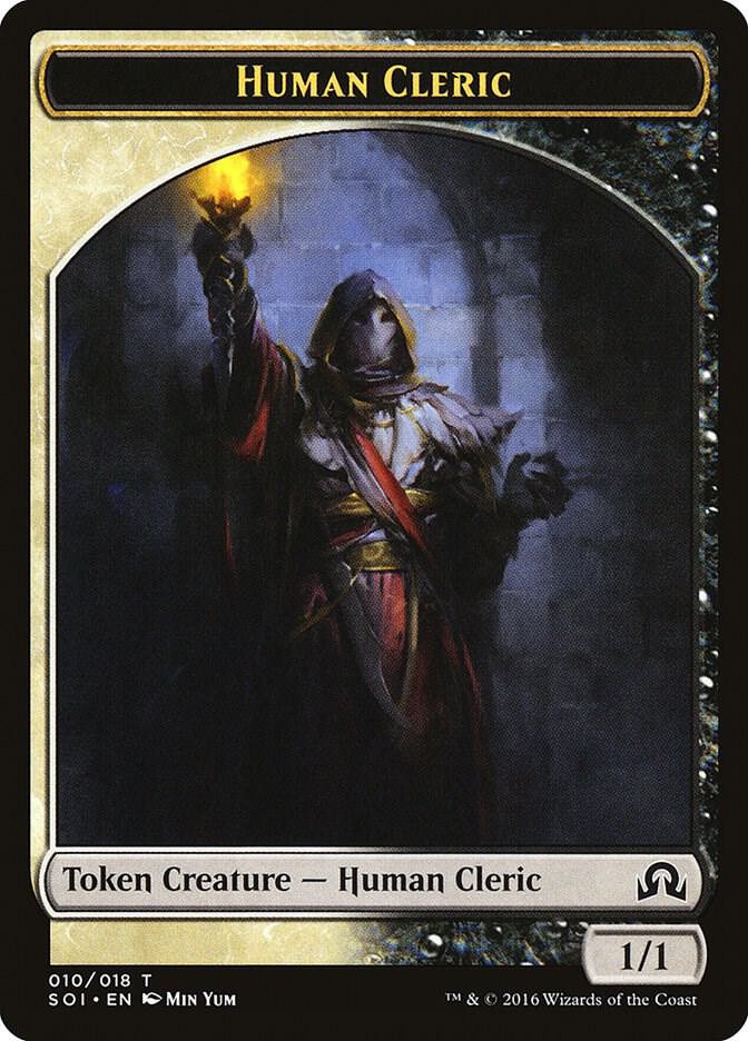 Human Cleric Token 10/18 (Shadows over Innistrad) 
