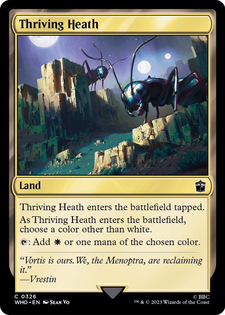 Thriving Heath [Doctor Who] Foil