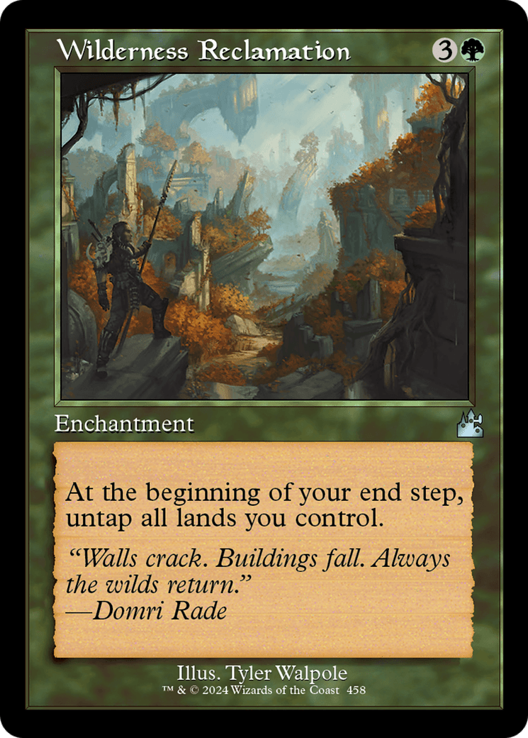Wilderness Reclamation [Ravnica Remastered] Foil