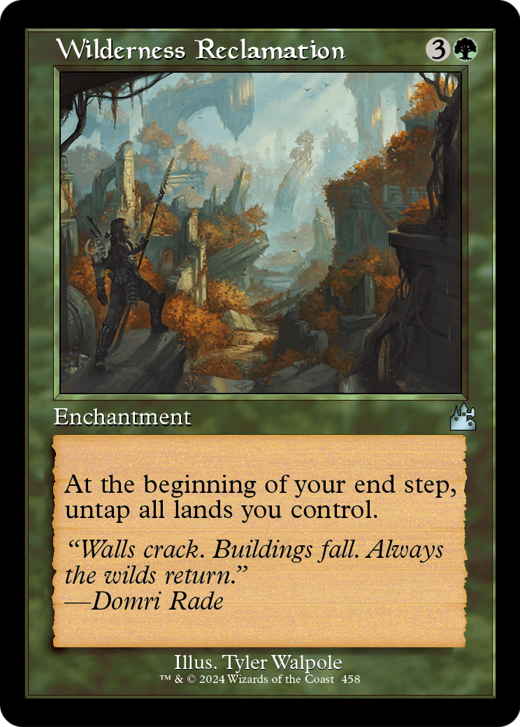 Wilderness Reclamation [Ravnica Remastered]