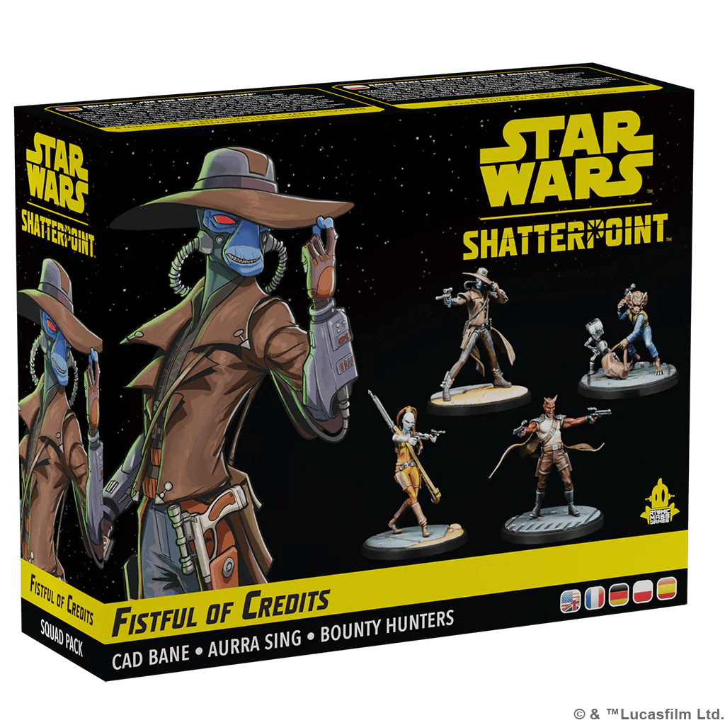 Star Wars: Shatterpoint | Squad Pack | Fistful of Credits - Cad Bane
