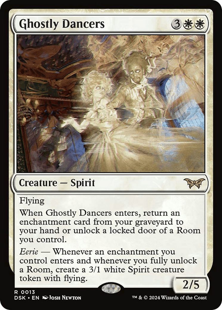 Ghostly Dancers [Duskmourn: House of Horror] Foil