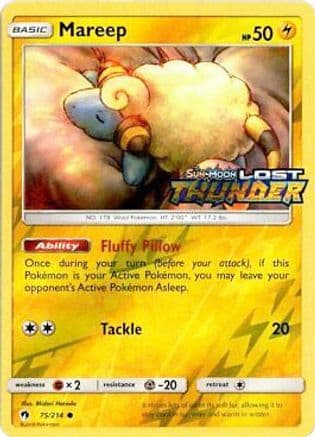 Mareep (Toys R Us Promo) 075/214 - Miscellaneous Cards & Products Reverse Holofoil