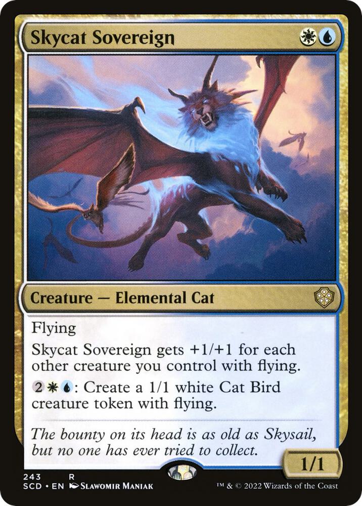 Skycat Sovereign 243/352 (Starter Commander Decks) 