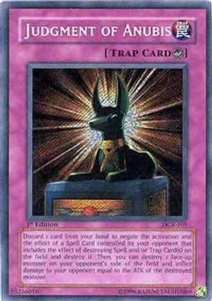 Judgment of Anubis [DCR-105] Secret Rare